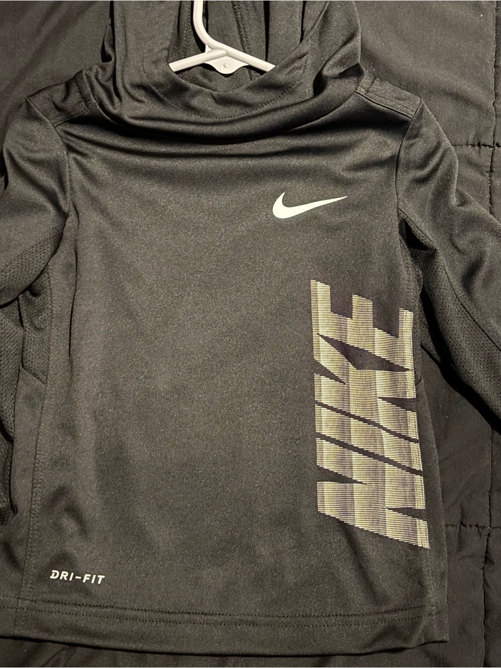 Nike Black Dri-FIT Hoodie Boys 3T
